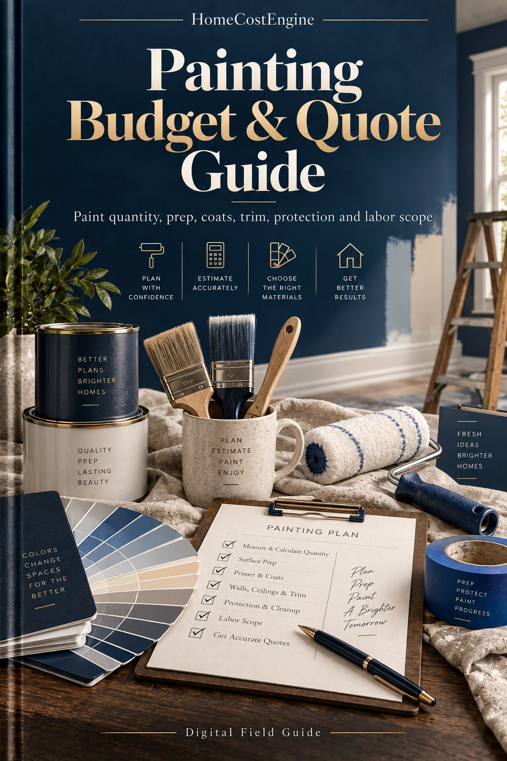 Painting Budget & Quote Guide book cover