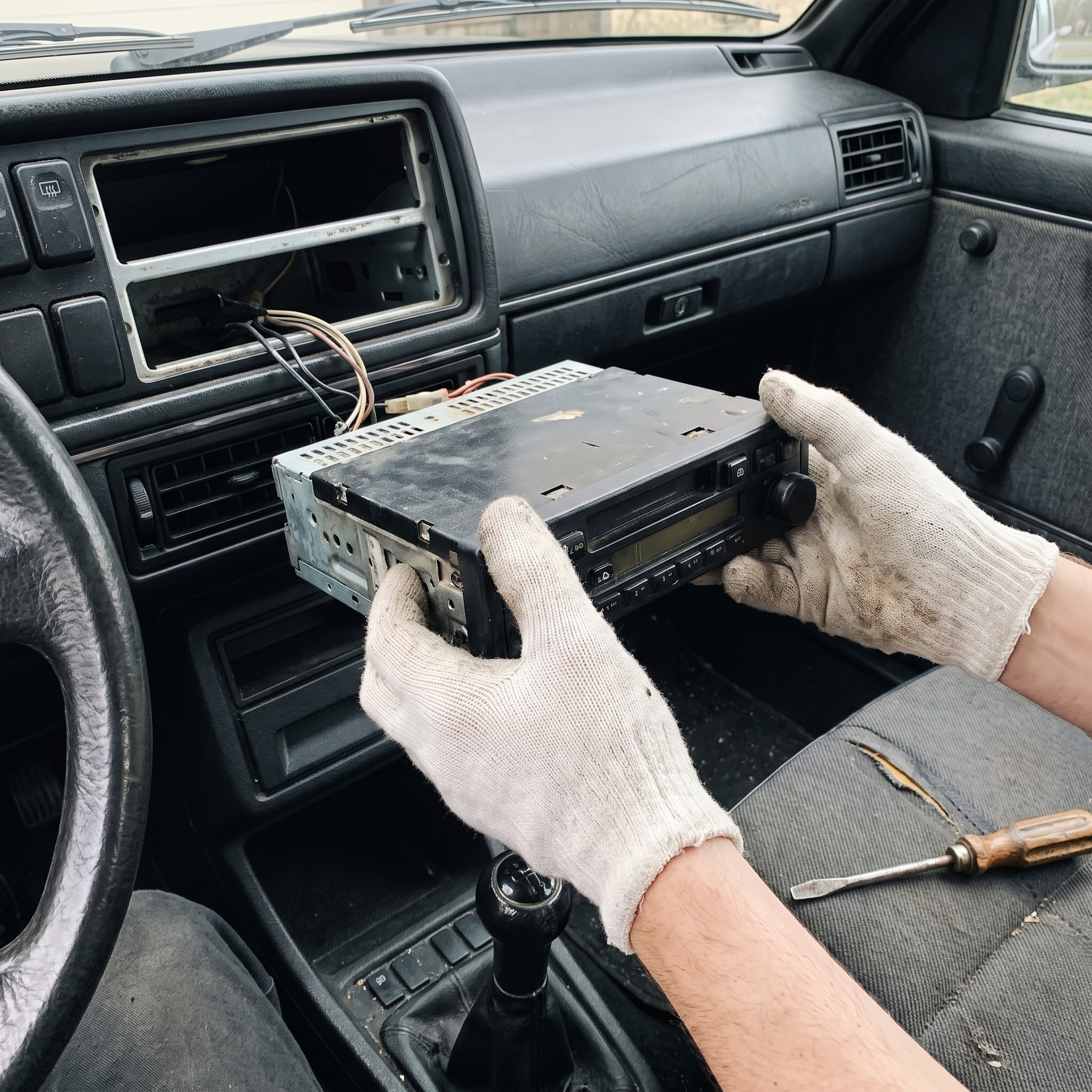 Débrancher l'autoradio d'origine de la Clio 4