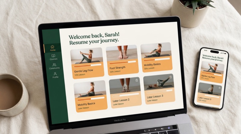The MindBodyFace member platform