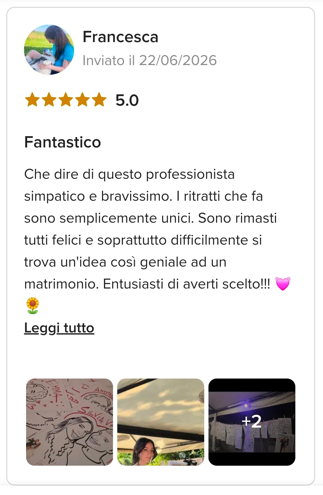 Recensione di Francesca