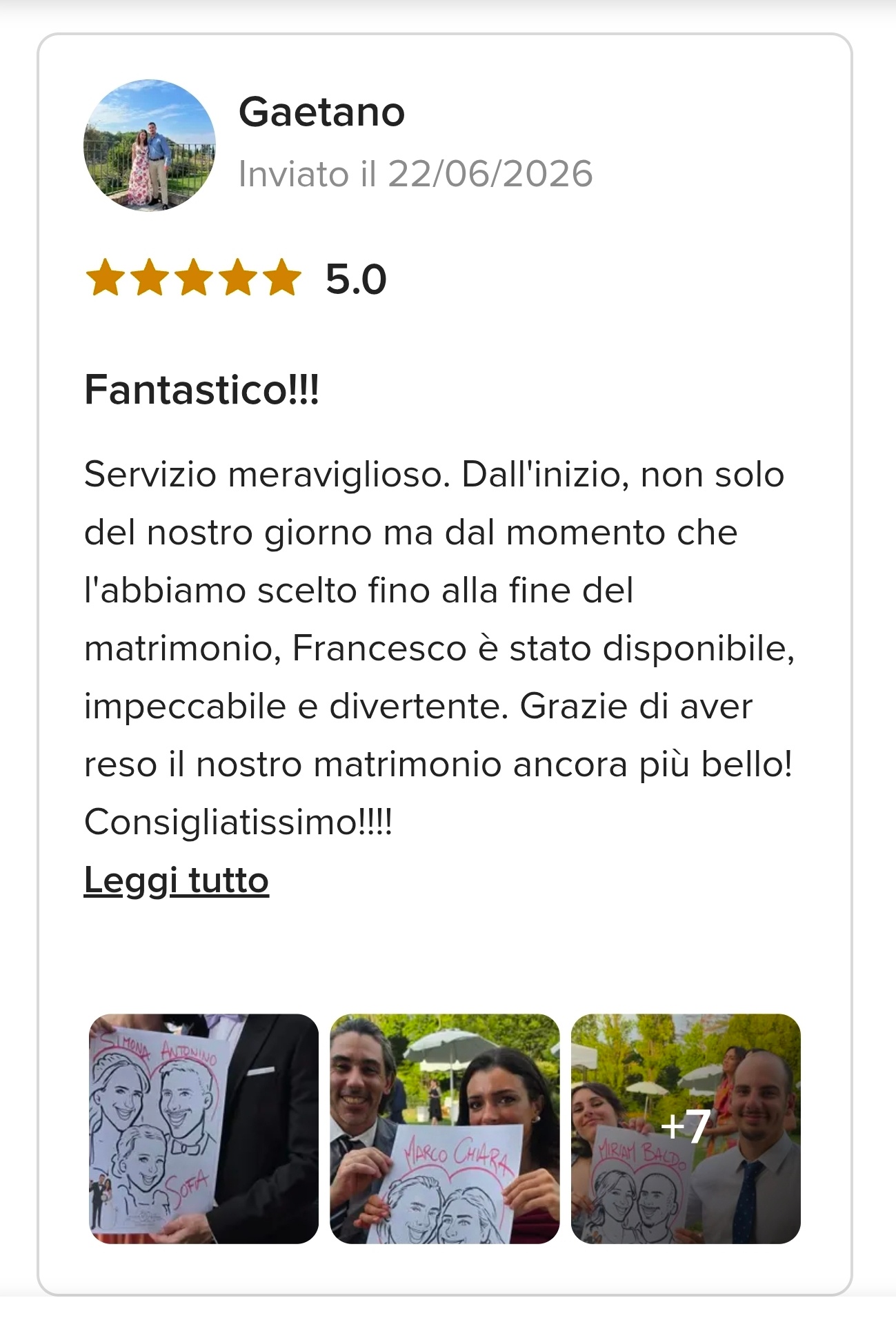 Recensione di Gaetano