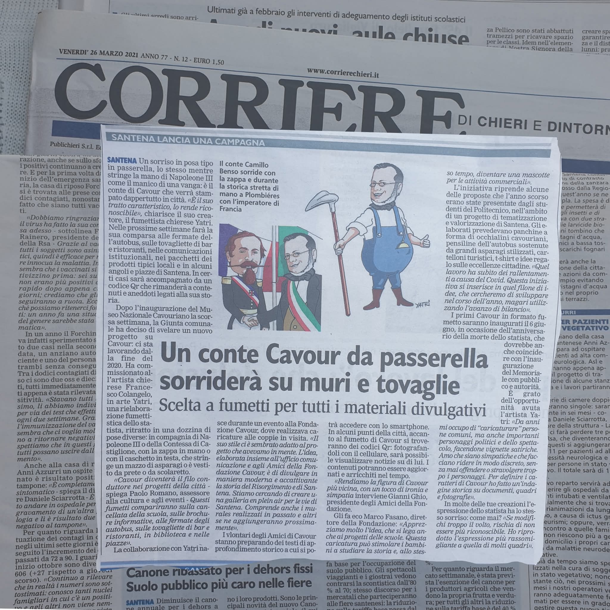La Stampa racconta: un Ruchè, un Cavour