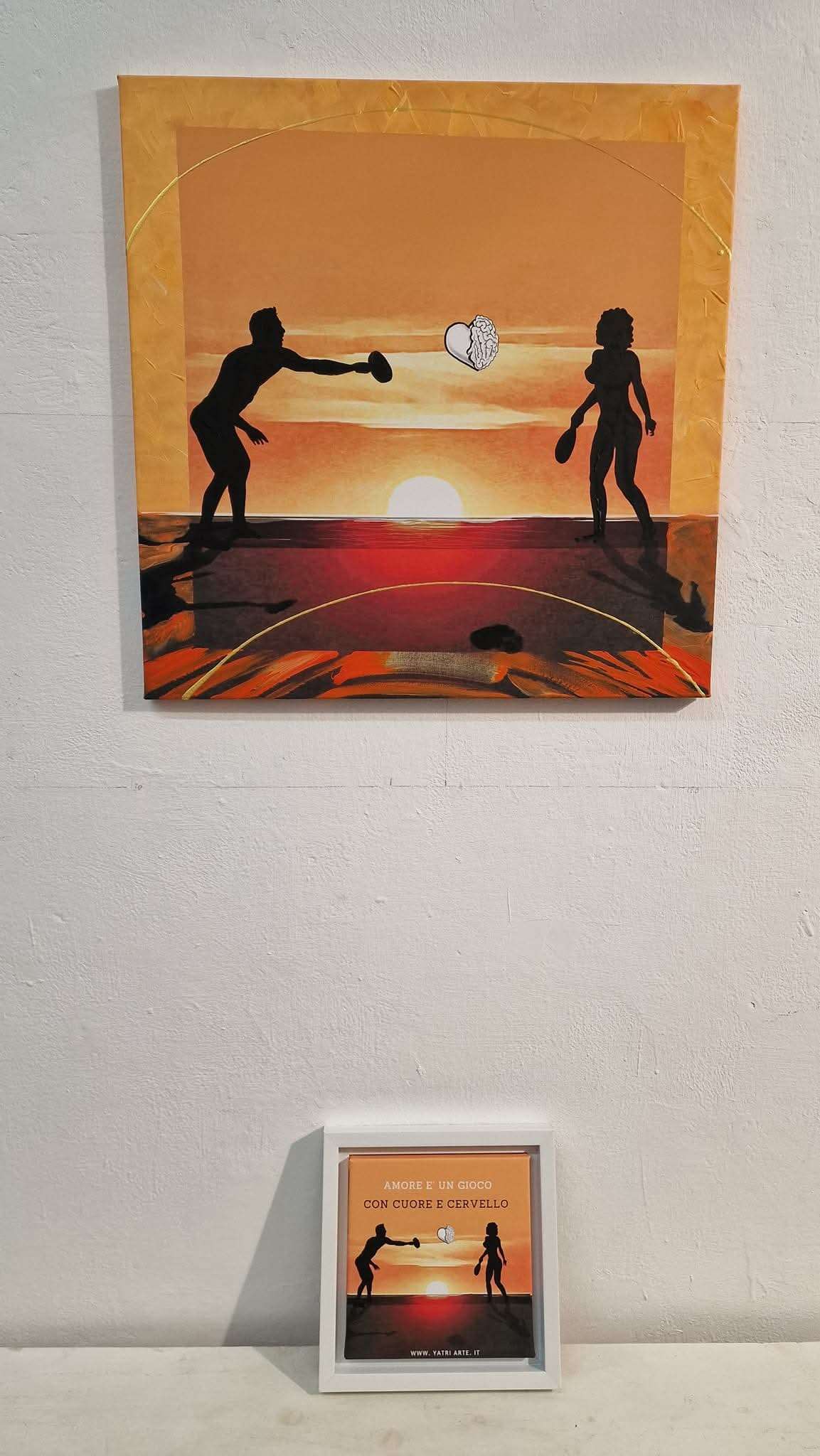 Quadro Cuore e cervello