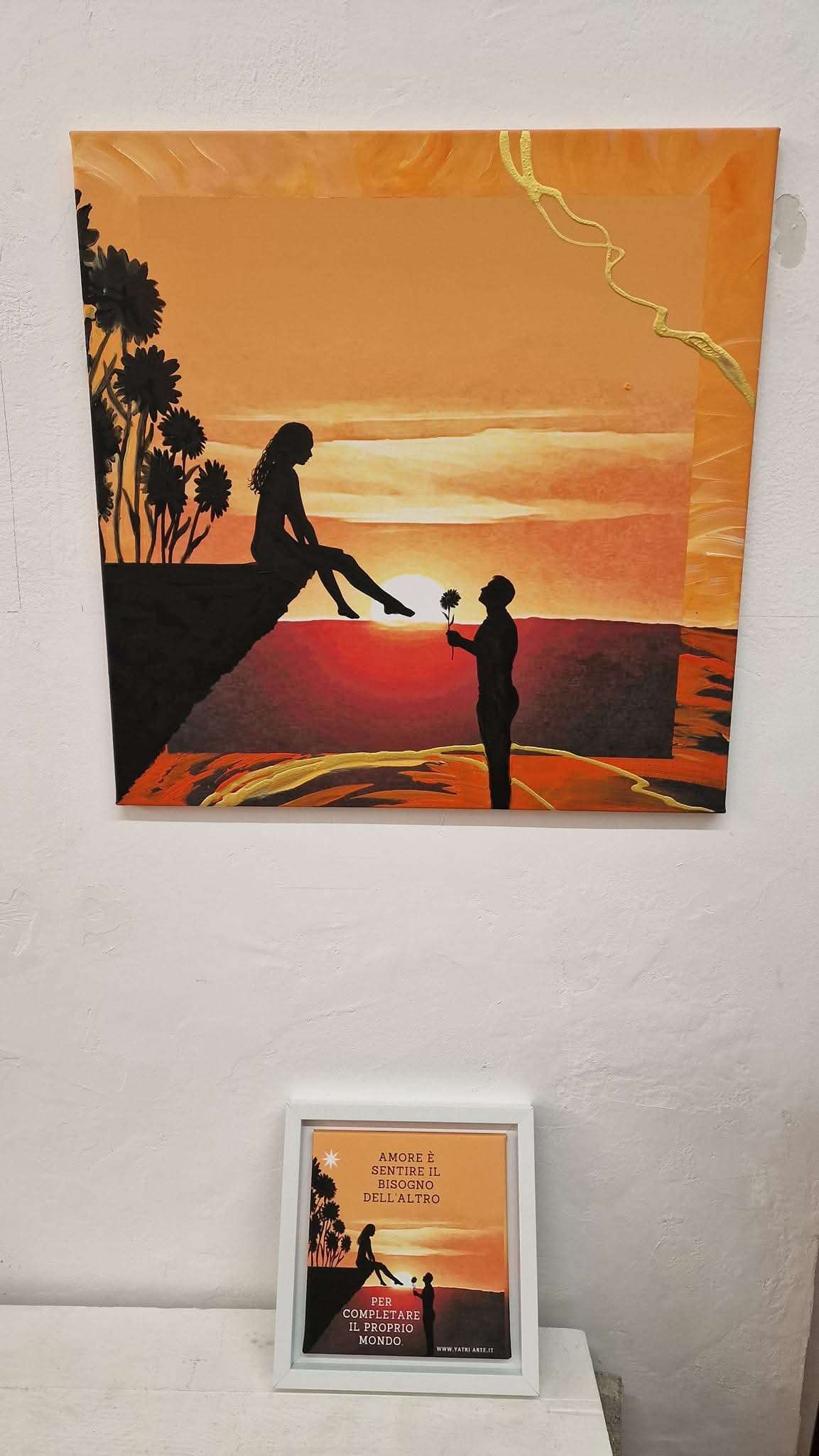 Quadro Completare il proprio mondo