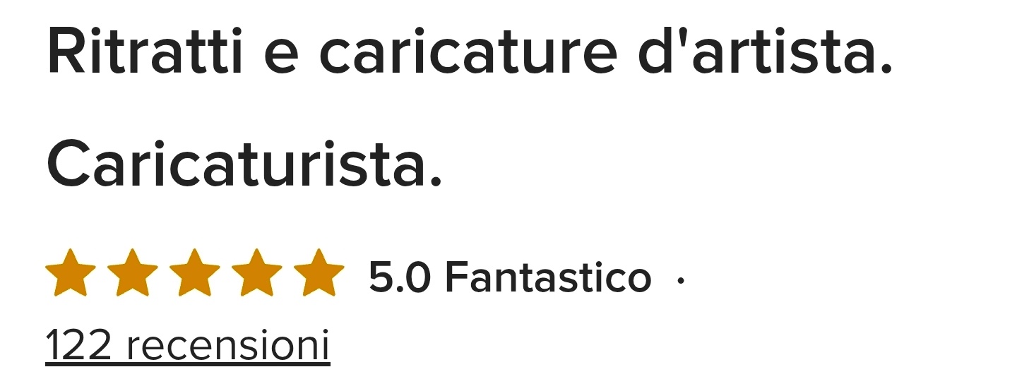 Ritratti e caricature d'artista — 5.0 su Matrimoni.com