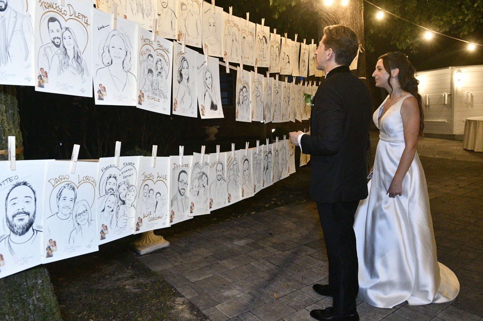 I ritratti che hanno reso la serata indimenticabile