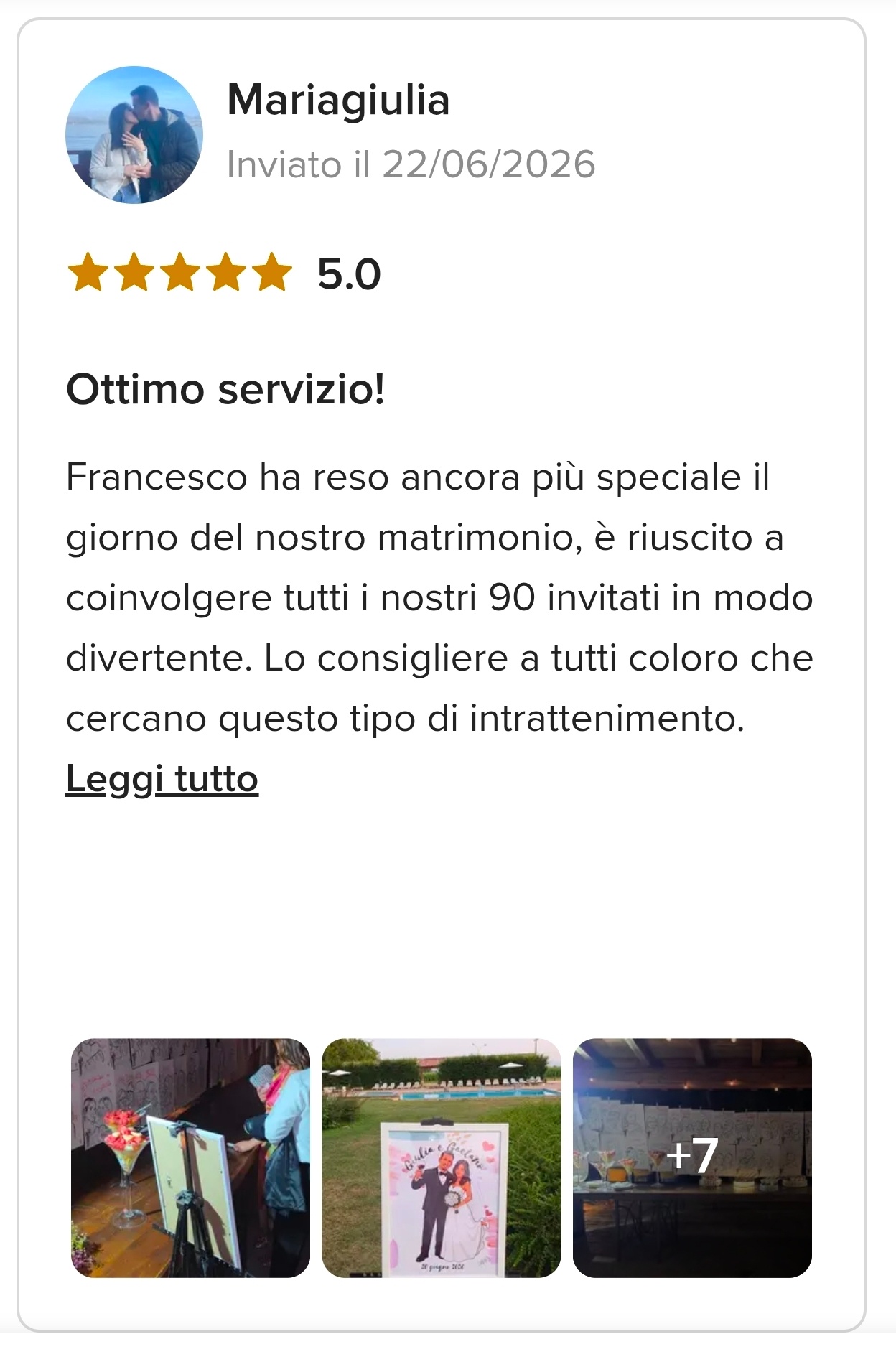 Recensione di Mariagiulia