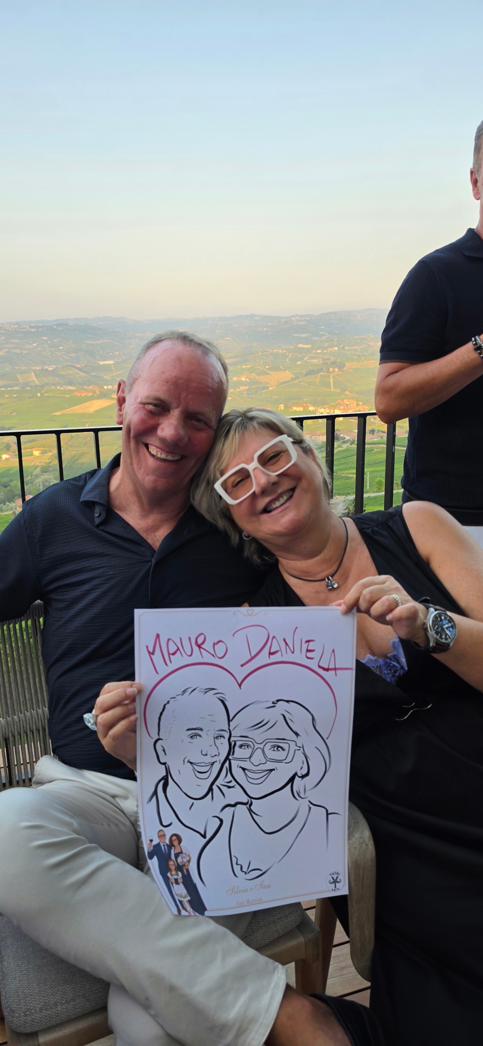I ritratti dal vivo al matrimonio del Bel Sit