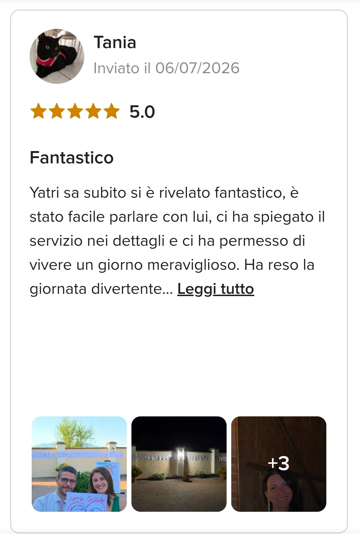 Recensione di Tania