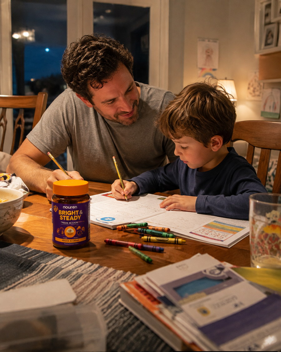 Bright and Steady as part of an everyday family routine
