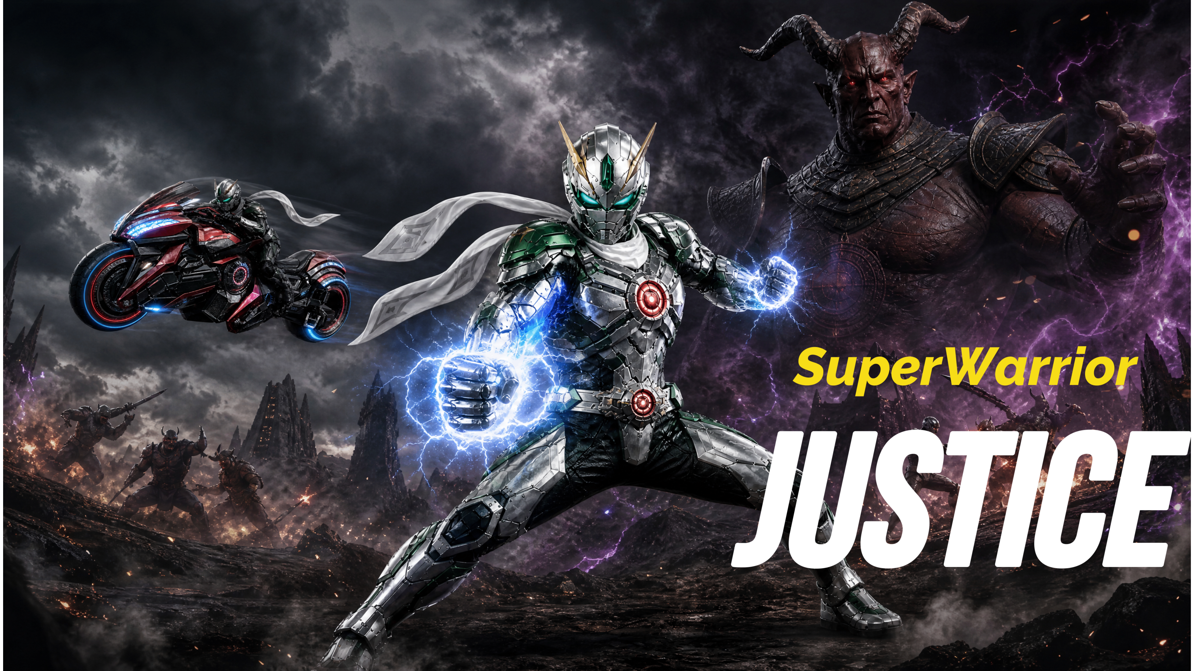 【AI短編映画】超戦士ジャスティス｜SUPER WARRIOR JUSTICE