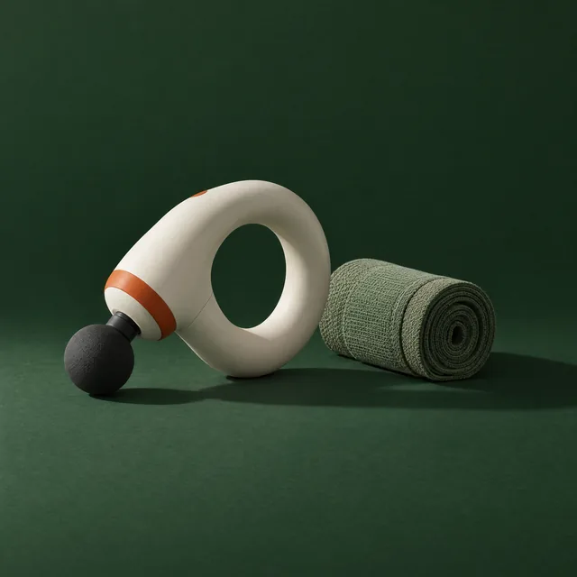 Ring-shaped percussive recovery device