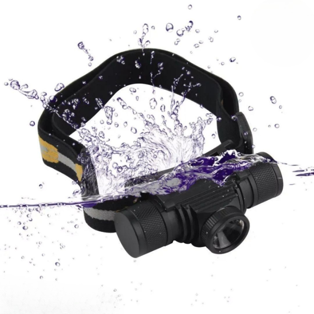 Stirnlampe LED - Ultrahell - Lange Akkulaufzeit