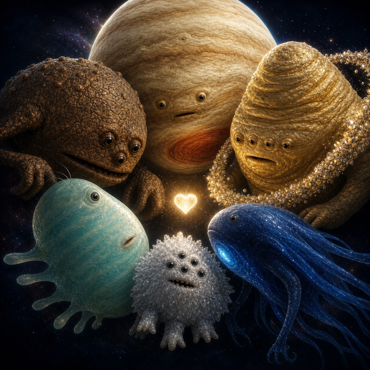 LOVE BEYOND PLANETS