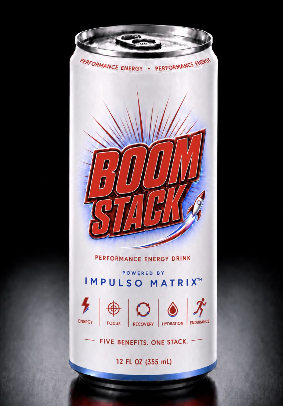 Boom Stack+ finalized can — Performance Energy