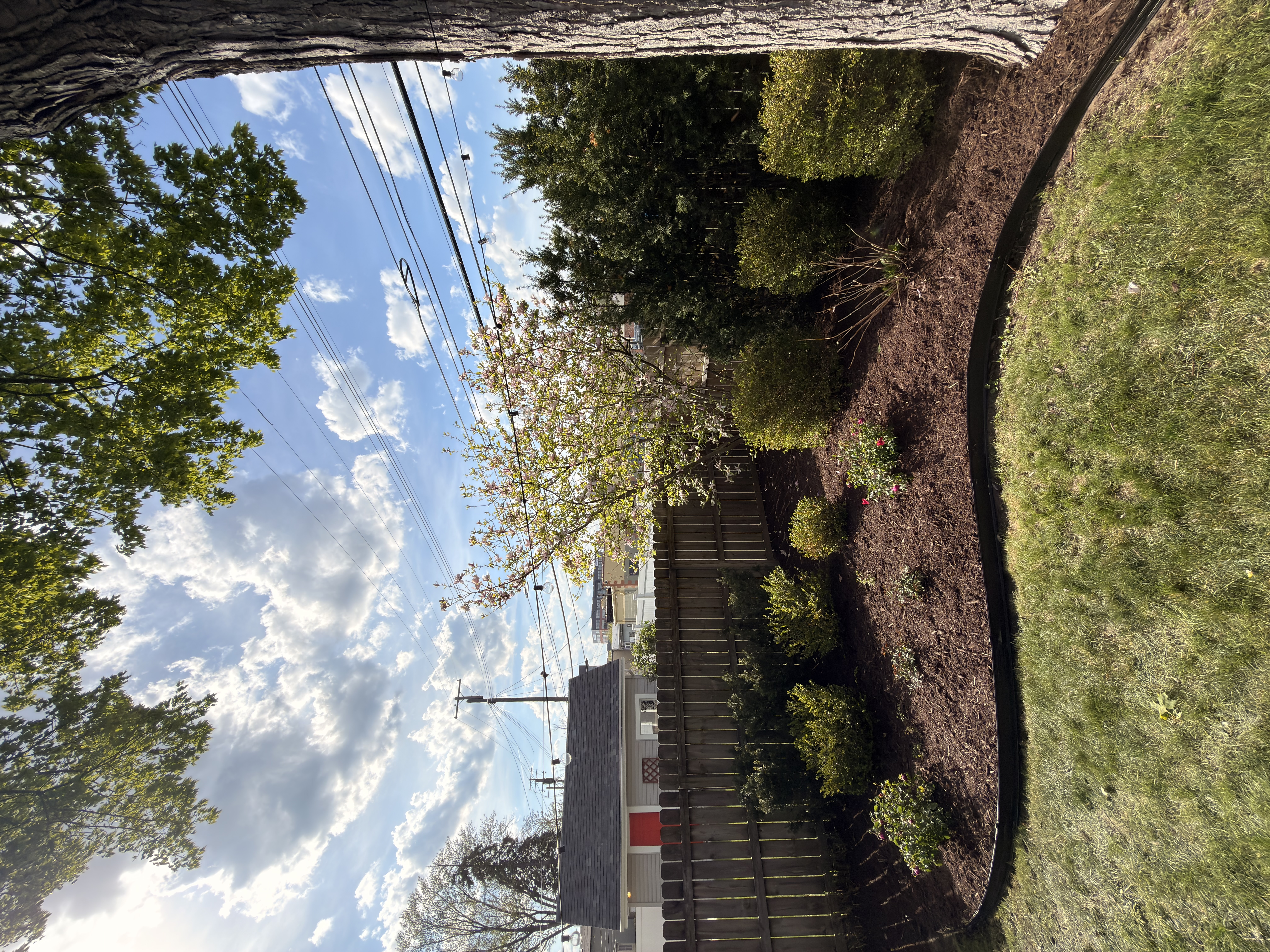 Custom fire pit and gravel patio hardscaping installation