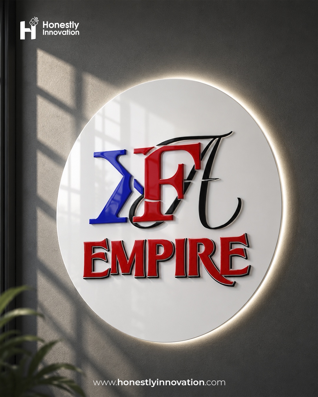 Custom sign example