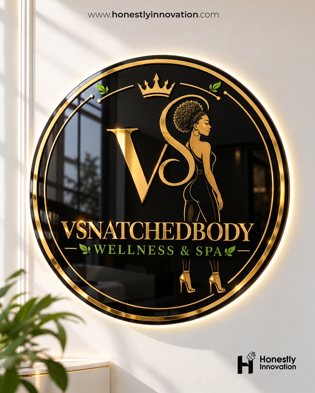 Custom sign example