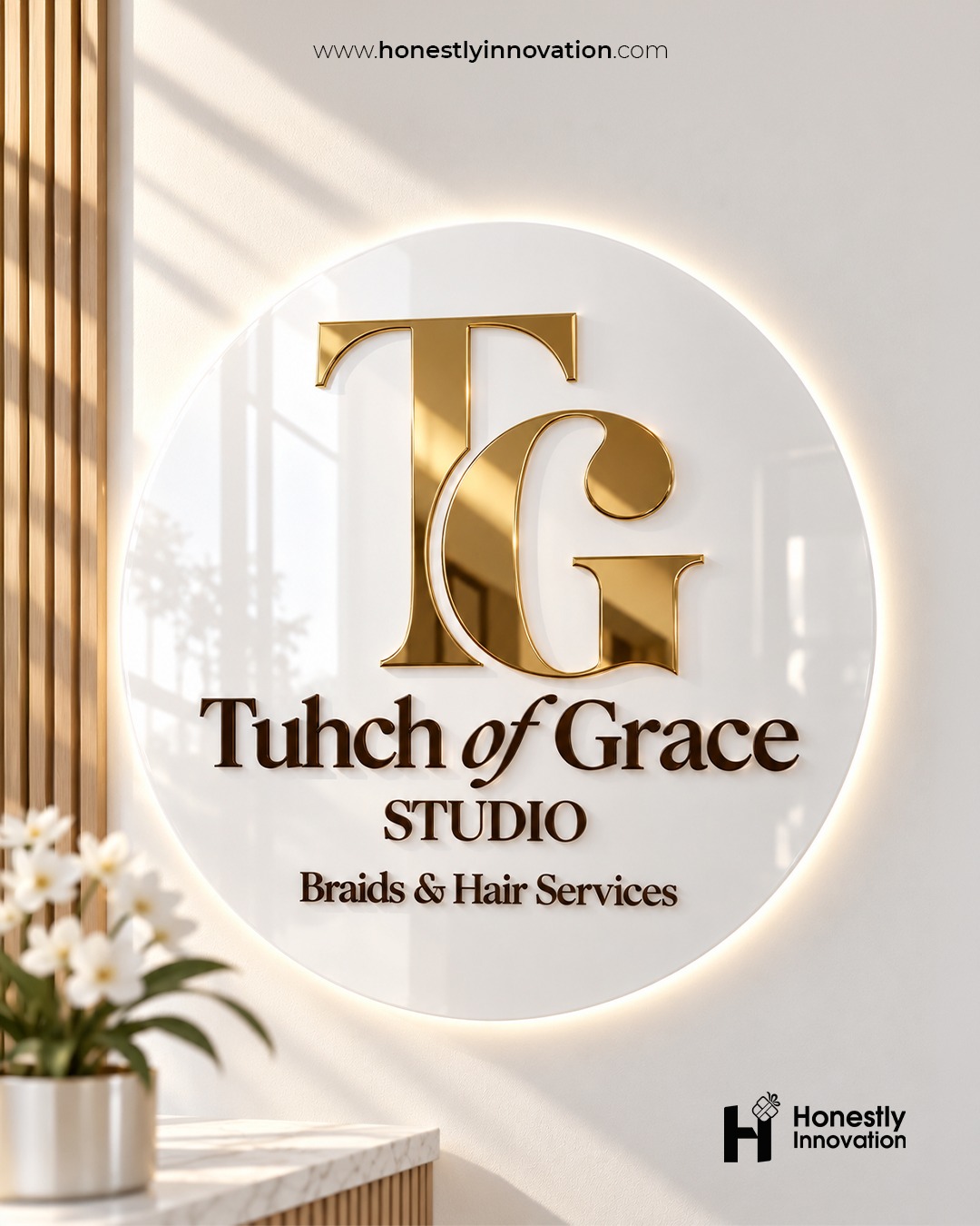 Custom sign example