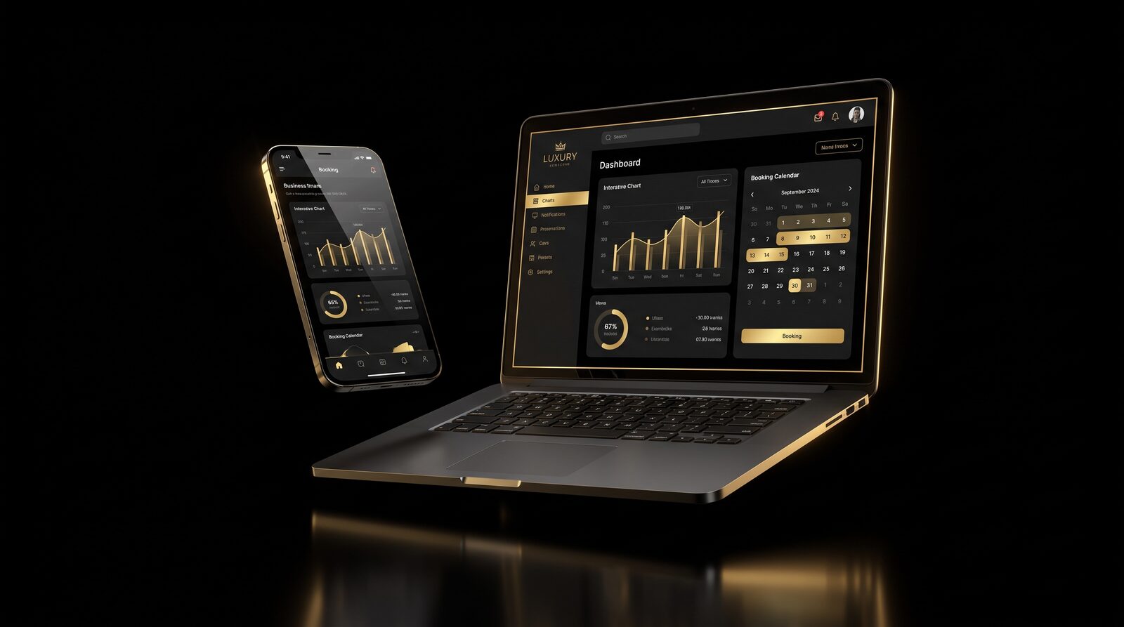 A custom website and integrated mobile app built by Ambix Allie