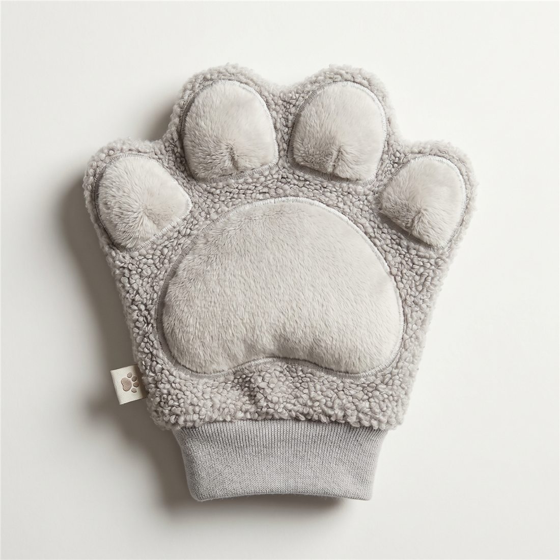 Pebble the Elephant paw mitt