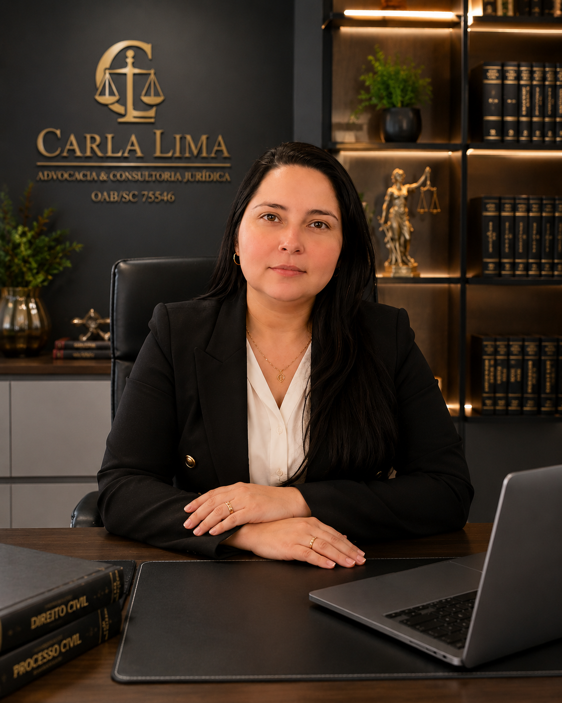 Carla Lima, advogada OAB/SC 75546