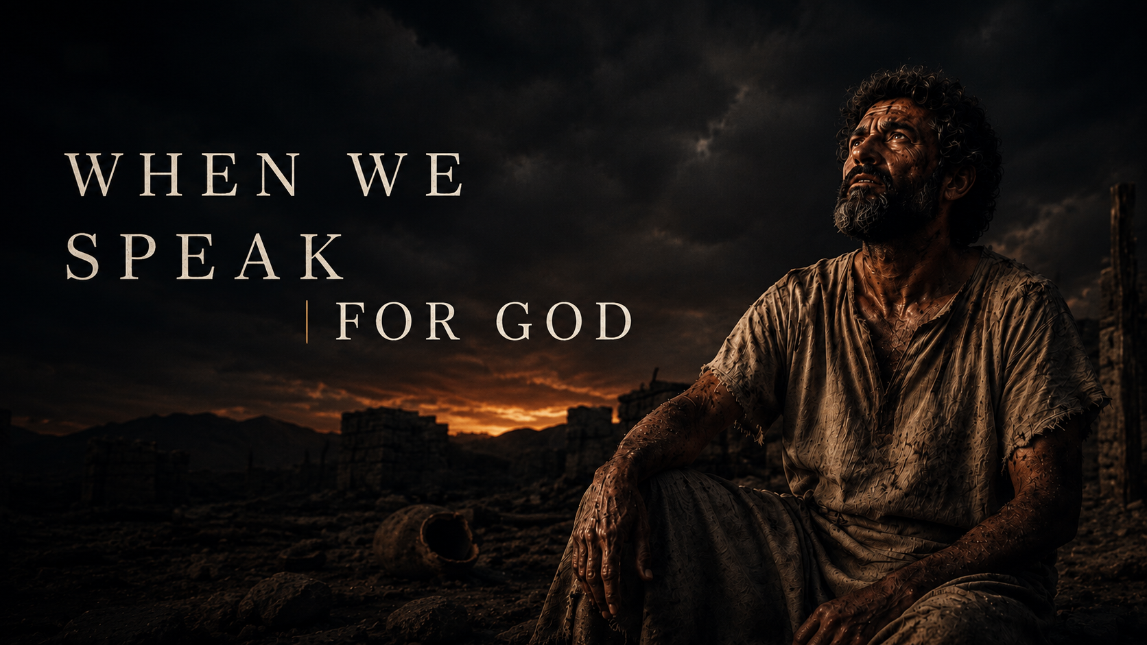 WHEN WE SPEAK FOR GOD