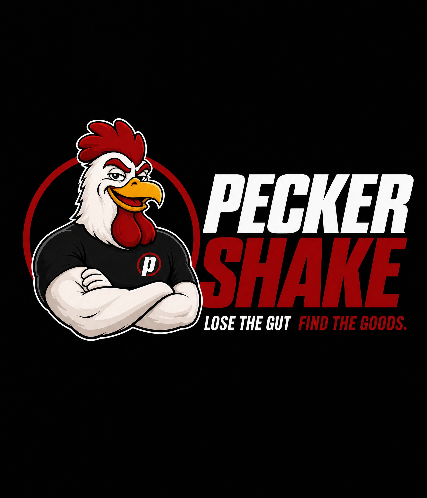 Pecker Shake Logo