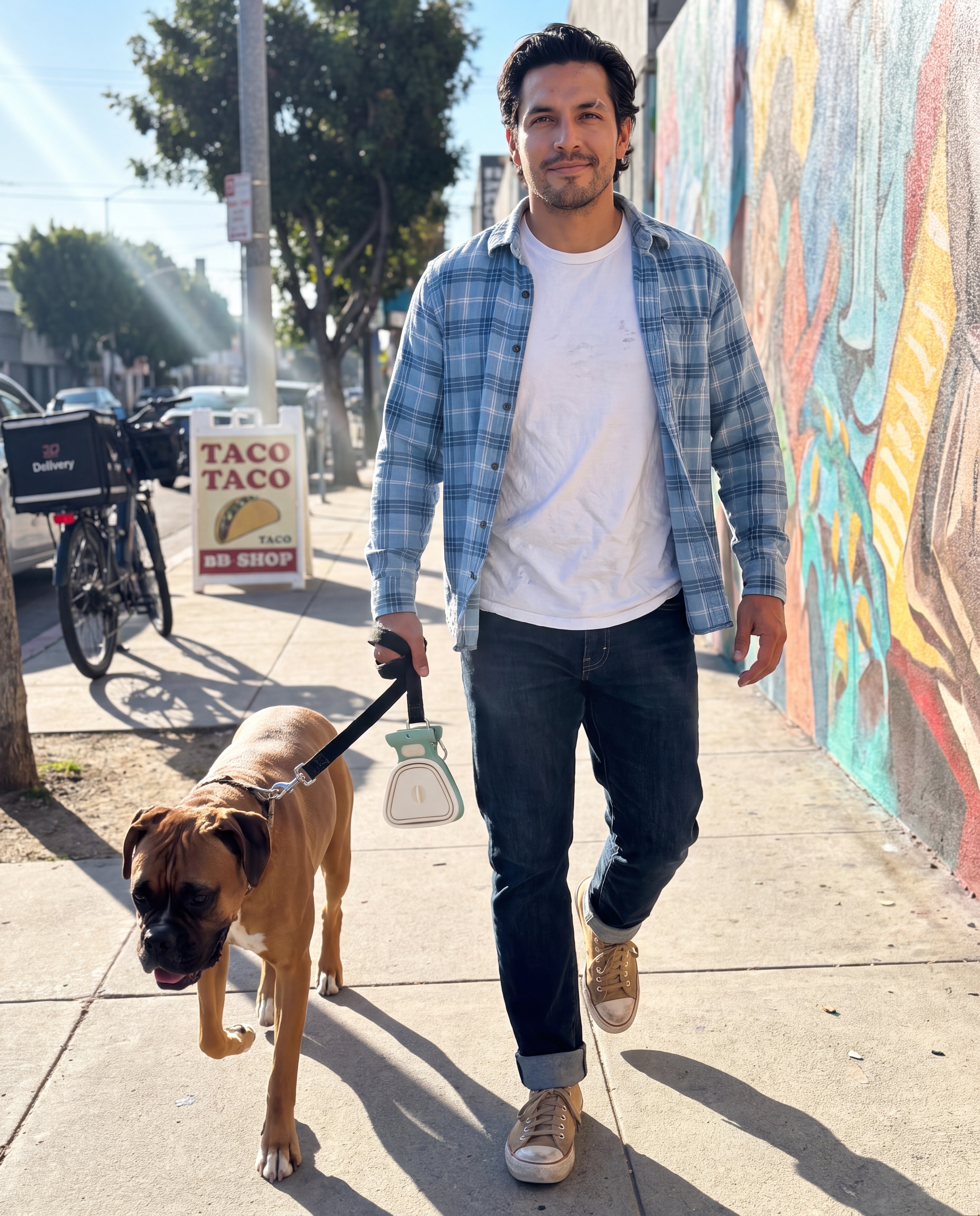 Neighborhood mural walk