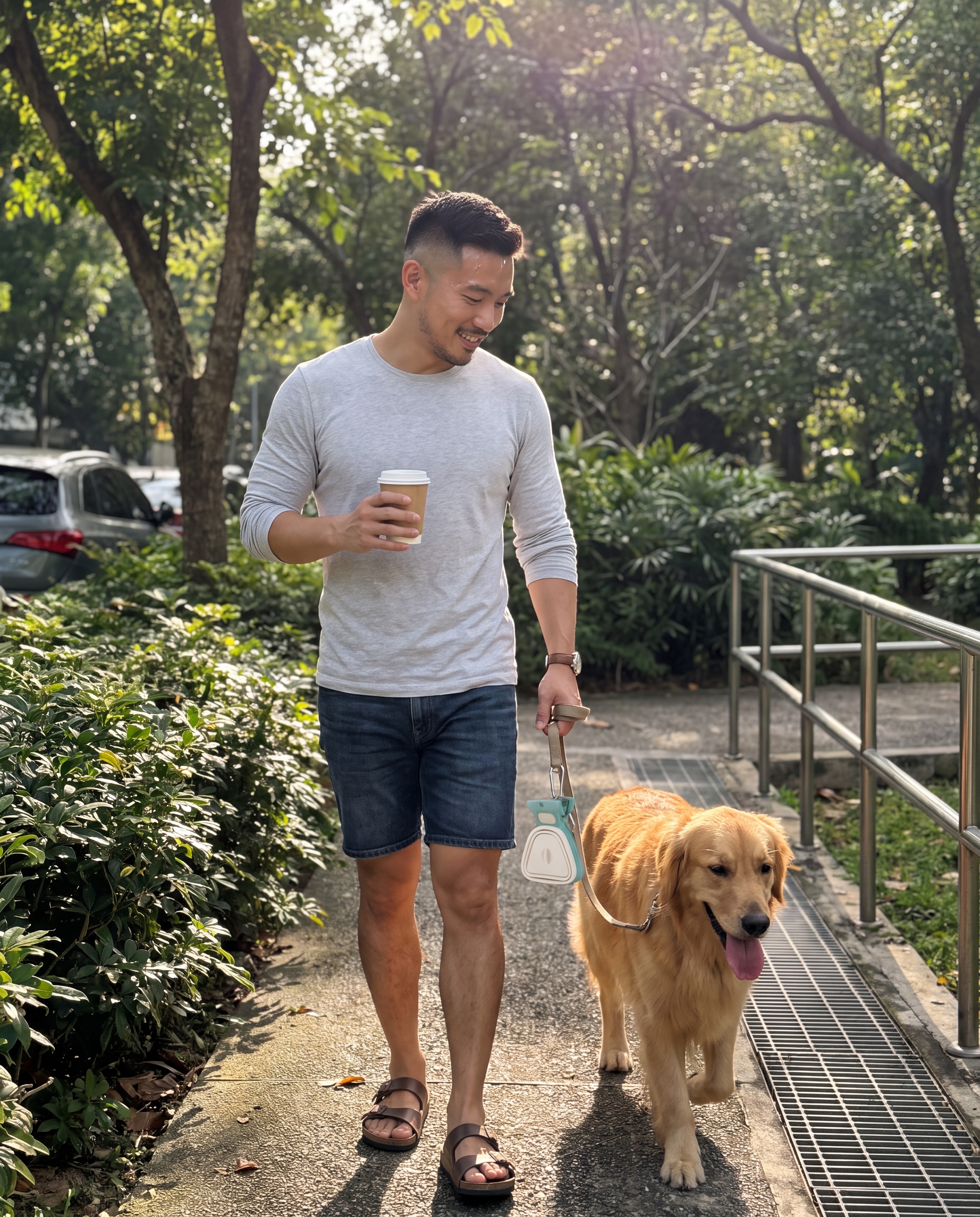 Coffee + walk