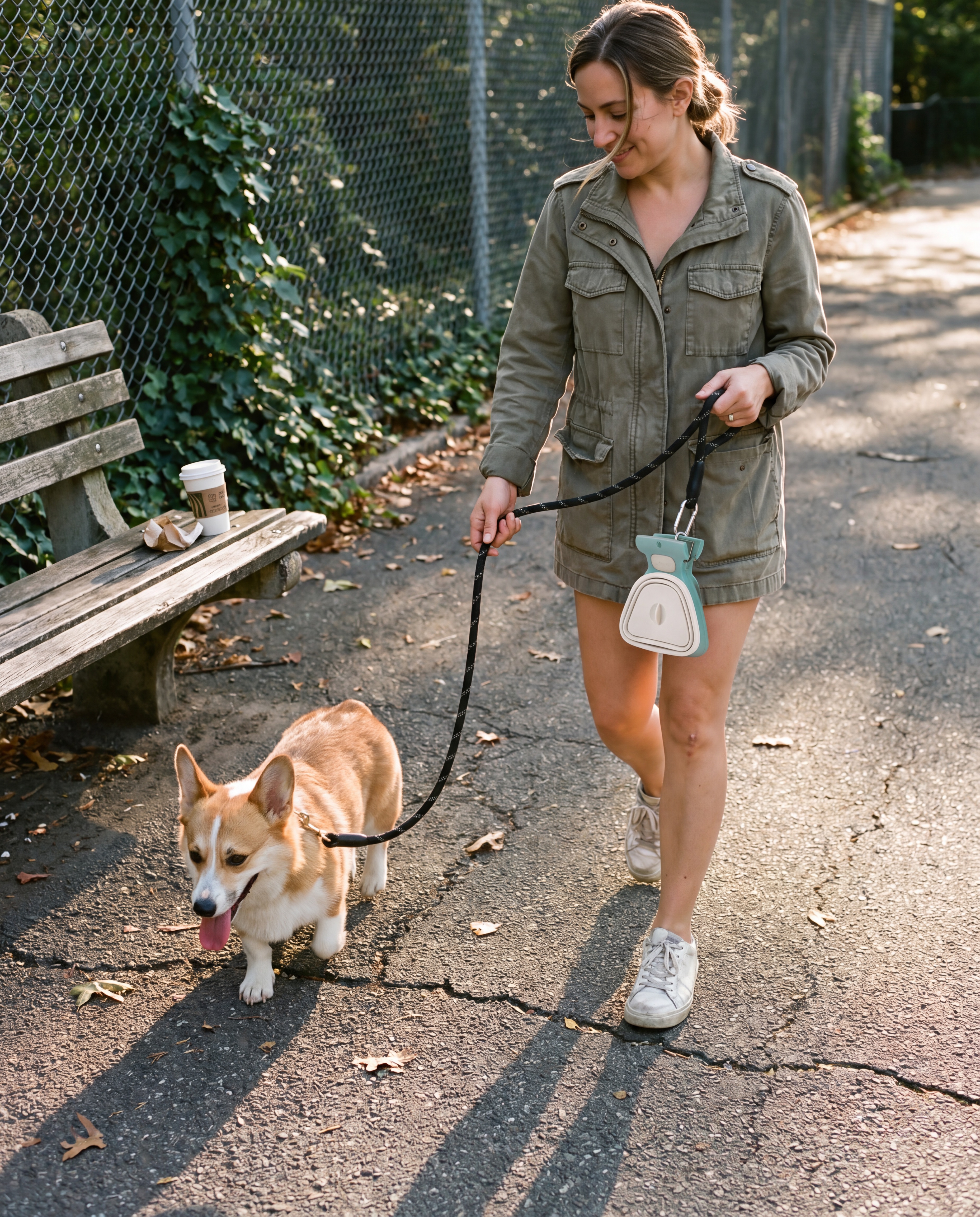 Corgi walk