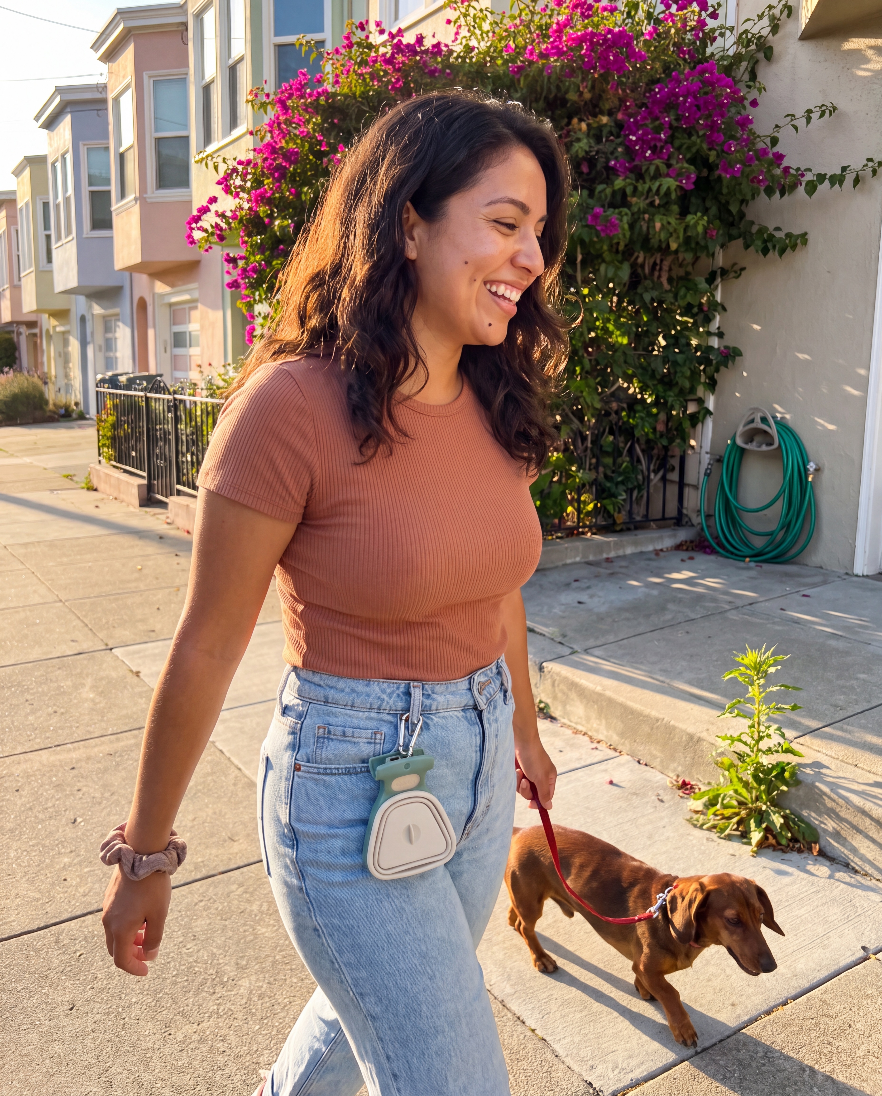 Golden hour walk