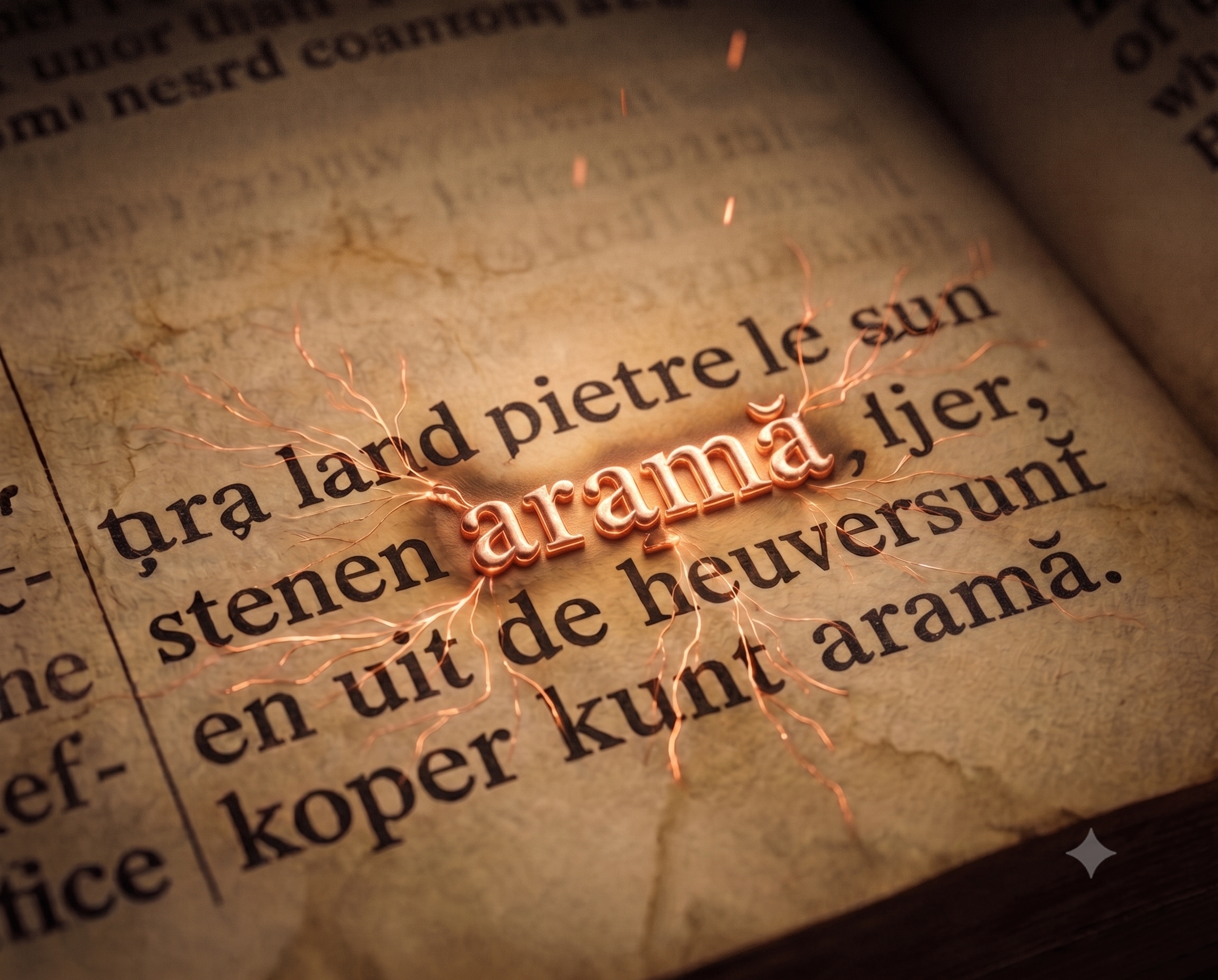Istoria cuprului în Biblie