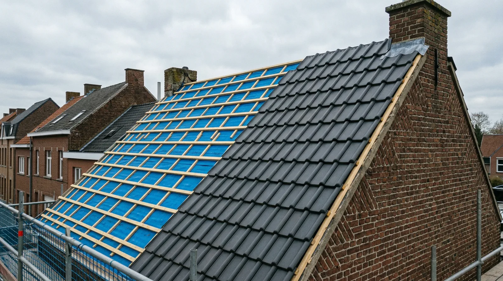 Couverture & rénovation de toiture par Dak Meester en Brabant flamand