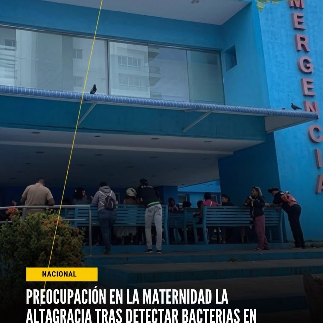 Entrada de emergencias de la Maternidad Nuestra Señora de La Altagracia