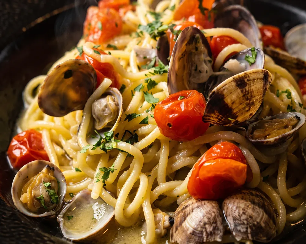 Spaghetti alle vongole — Il Vesuvio Gex