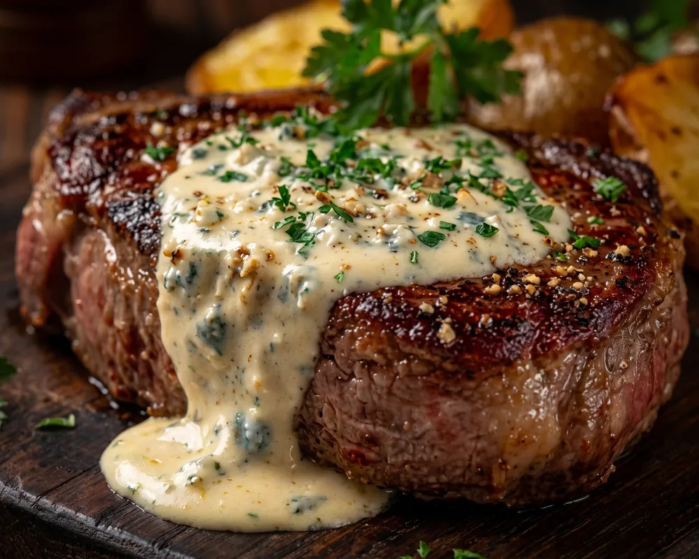 Entrecôte gorgonzola — Il Vesuvio Gex