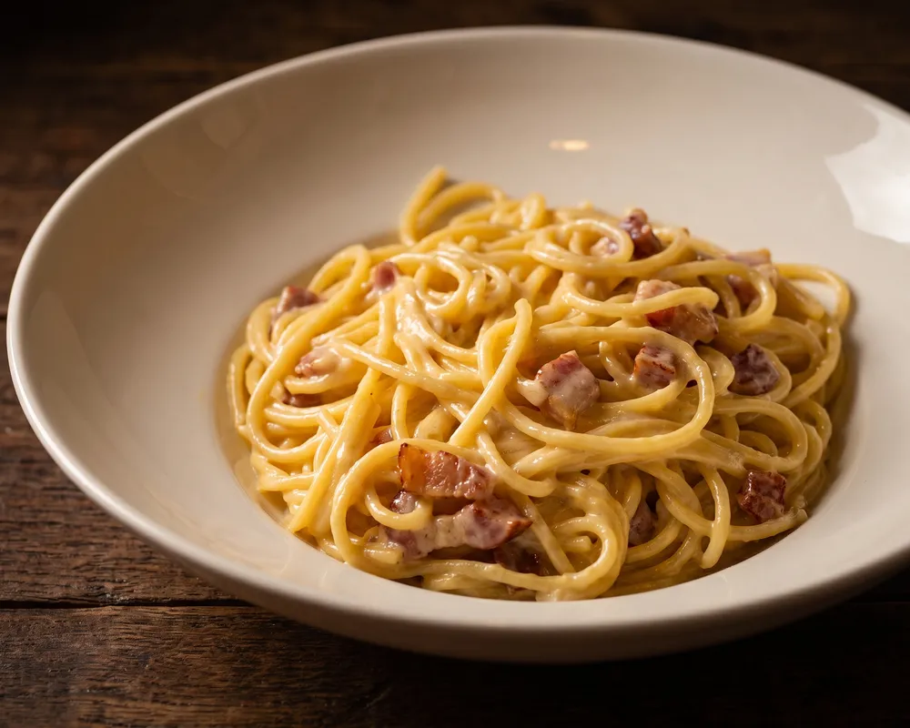 Spaghetti alla carbonara — Il Vesuvio Gex