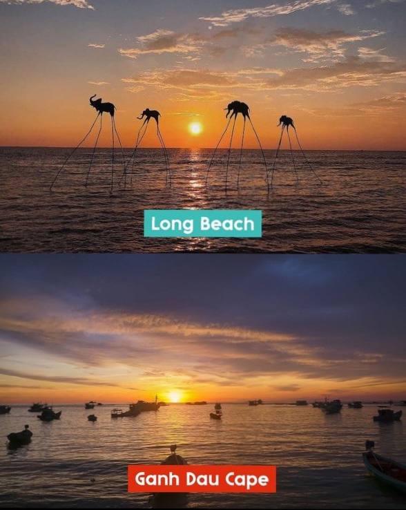 Long Beach and Ganh Dau