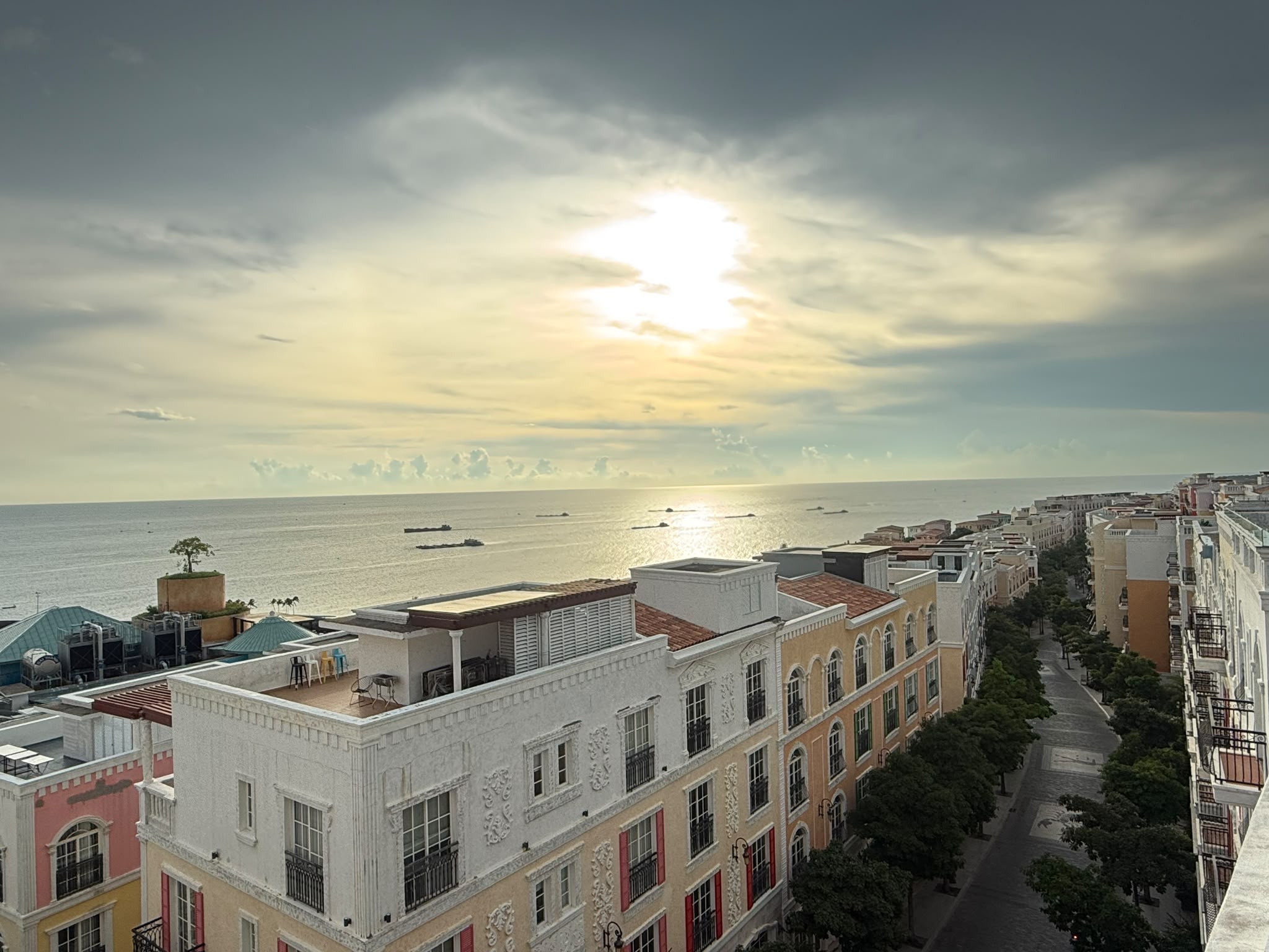 Hotel Dell'Alba sunset view