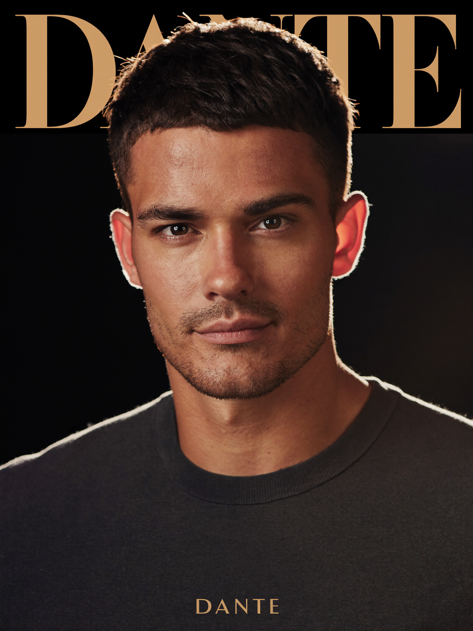 Dante, the Purpose Built AI spokesperson. A photorealistic AI-generated man, not a real human.