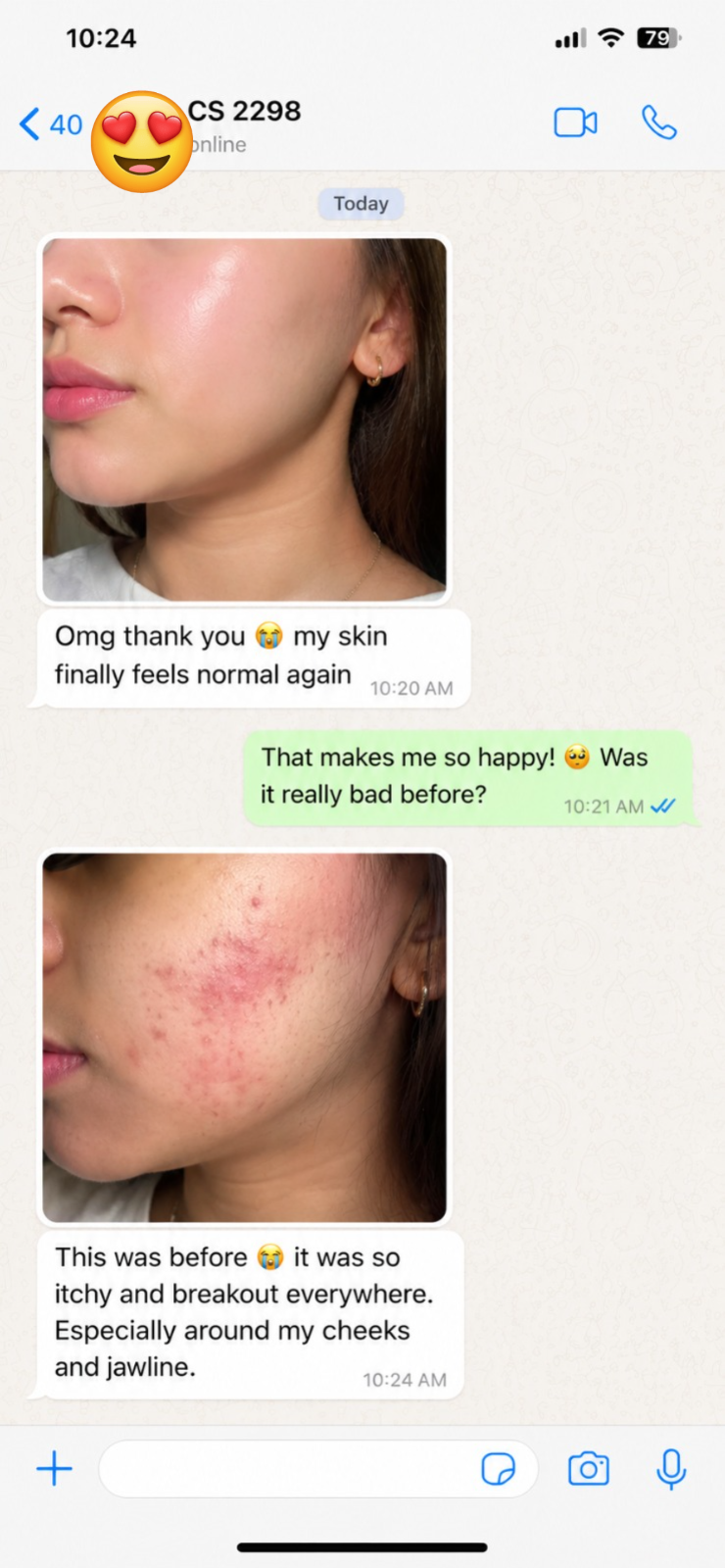 Customer result 1