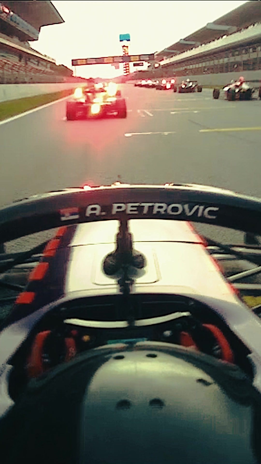 Formula 4 driver trailer