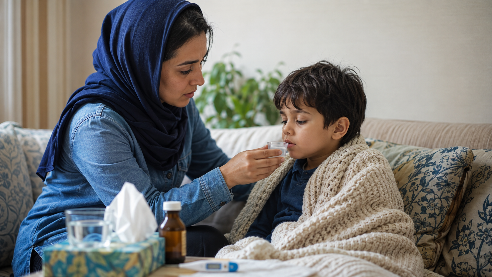 علائم هشدار همراه تب در کودک