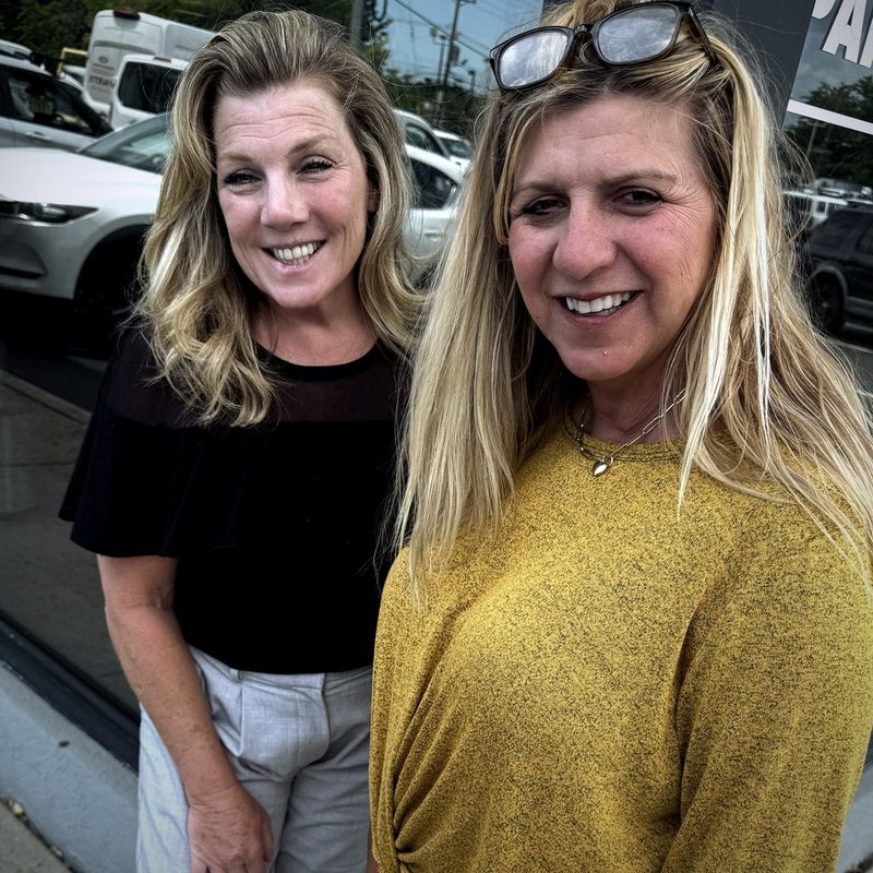 Debbie and Davene, Sales professional · Lease manager at Tom's Ford