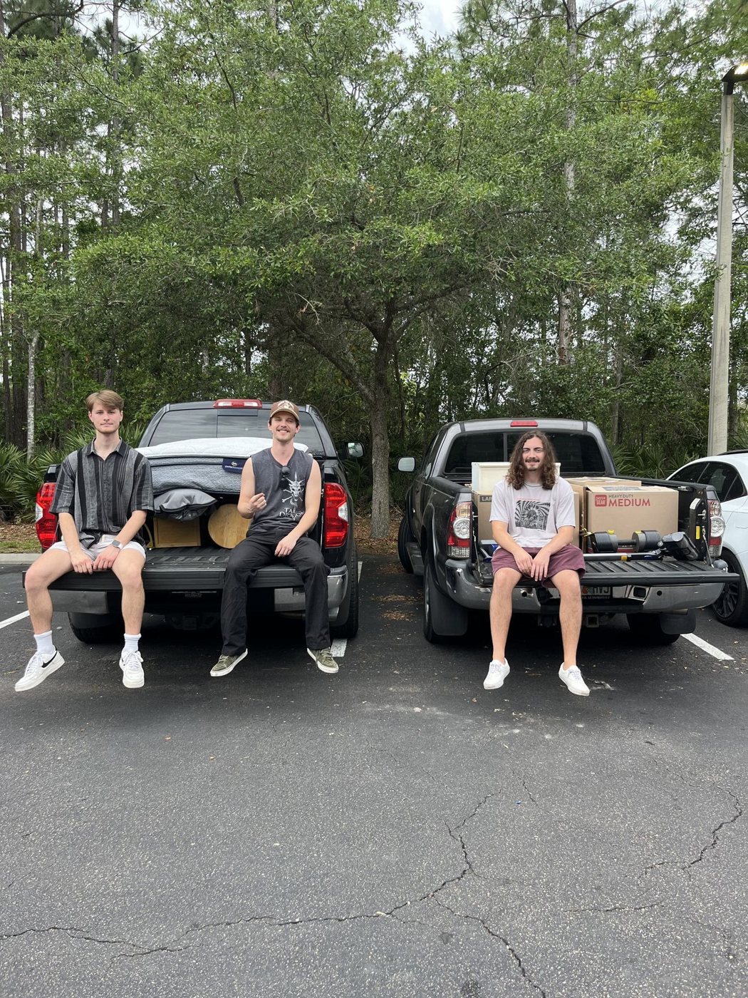 The Prime Buck crew wrapping up a job