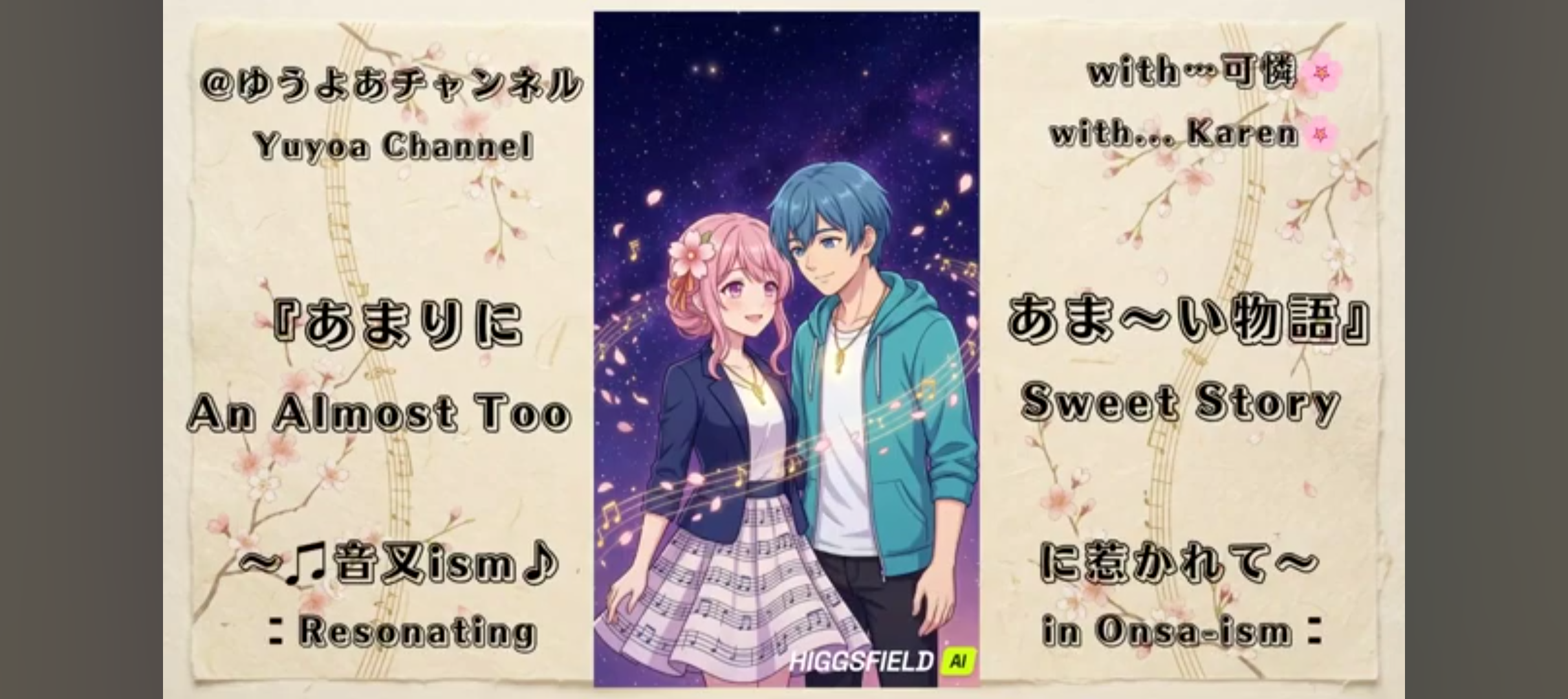An Almost Too Sweet Story『あまりにあま〜い物語』