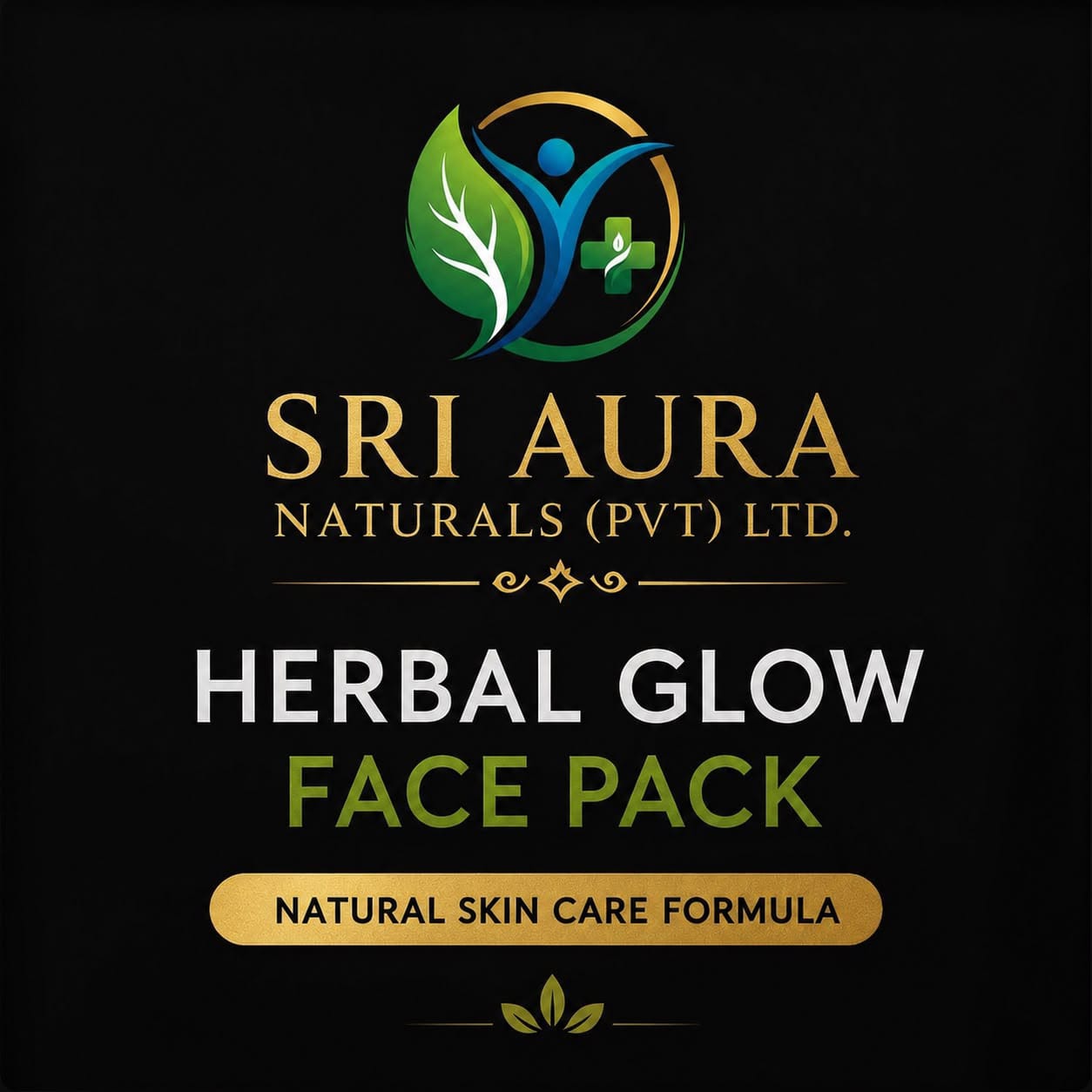 Sri Aura Naturals Herbal Glow Face Pack