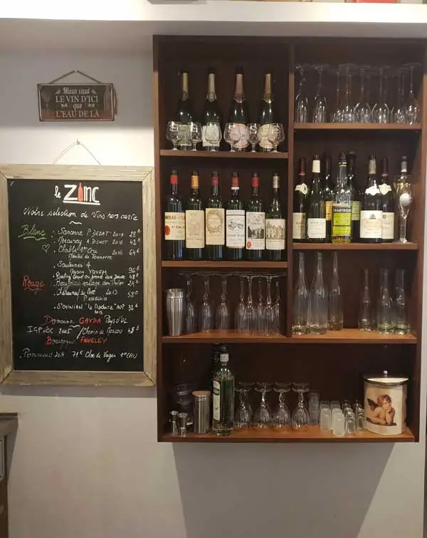 La cave à vins