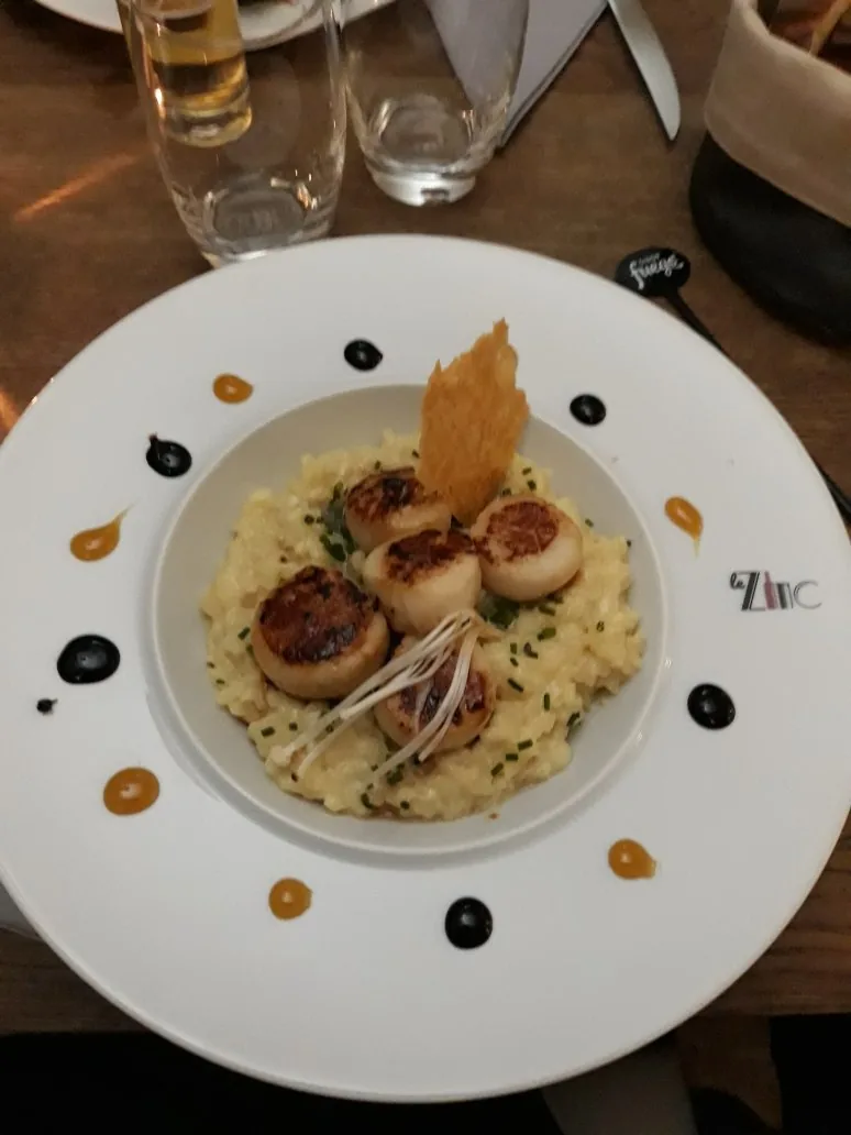 Assiette dressée